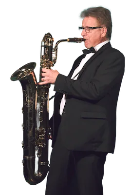 Jiří Drahokoupil — barytonsaxofon, Big Band Karlovy Vary